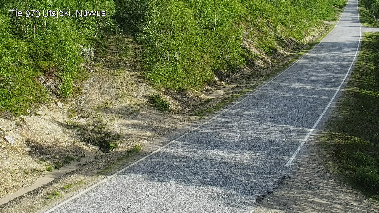 Weather Camera Image Väg 970 Utsjoki, Nuvvus, Utsjoki, Lappi