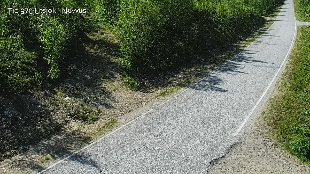 Weather Camera Image Väg 970 Utsjoki, Nuvvus, Utsjoki, Lappi