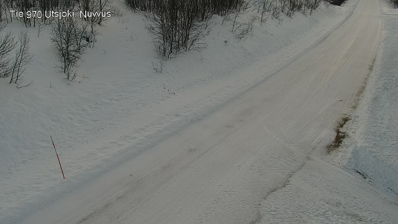 Weather Camera Image Väg 970 Utsjoki, Nuvvus, Utsjoki, Lappi