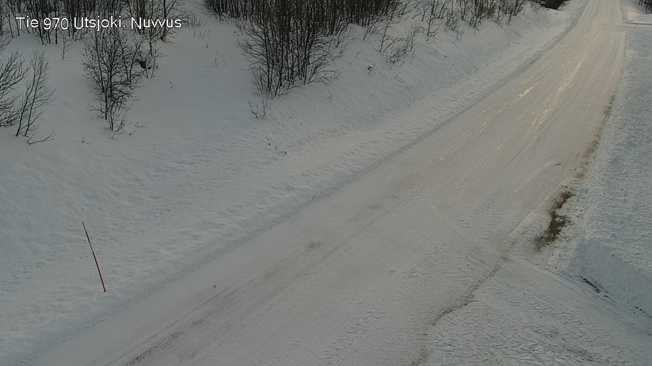 Weather Camera Image Väg 970 Utsjoki, Nuvvus, Utsjoki, Lappi