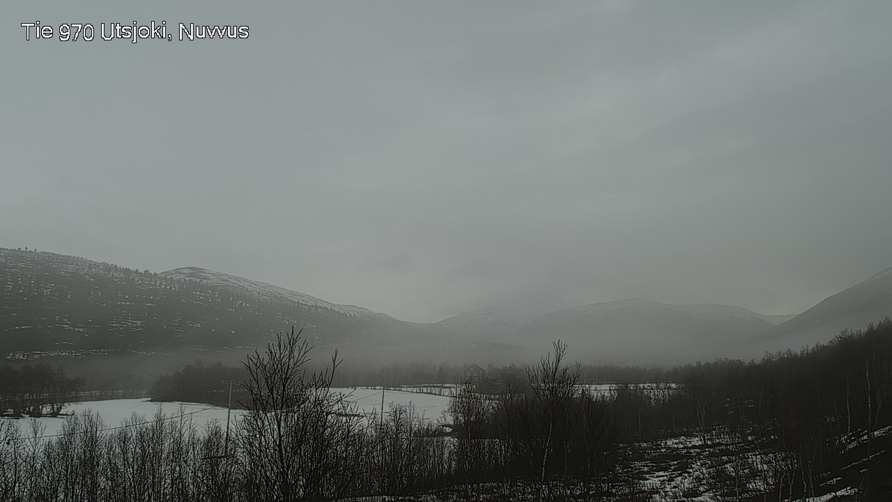 Weather Camera Image Väg 970 Utsjoki, Nuvvus, Utsjoki, Lappi