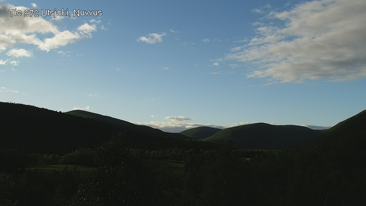 Weather Camera Image Väg 970 Utsjoki, Nuvvus, Utsjoki, Lappi