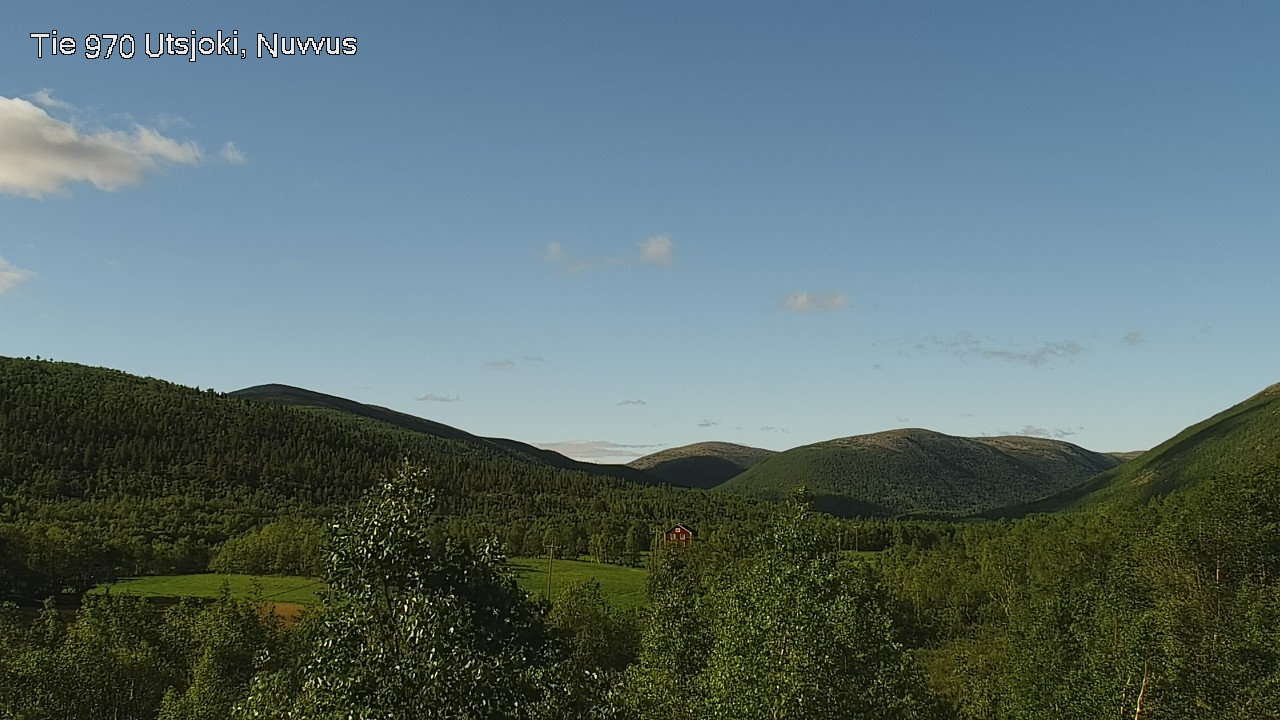 Weather Camera Image Väg 970 Utsjoki, Nuvvus, Utsjoki, Lappi