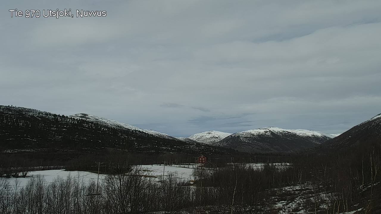 Weather Camera Image Väg 970 Utsjoki, Nuvvus, Utsjoki, Lappi