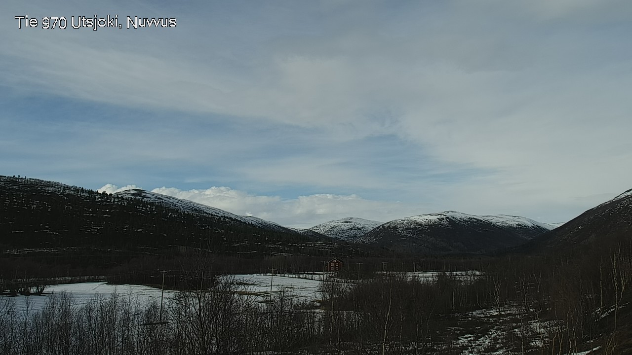 Weather Camera Image Väg 970 Utsjoki, Nuvvus, Utsjoki, Lappi
