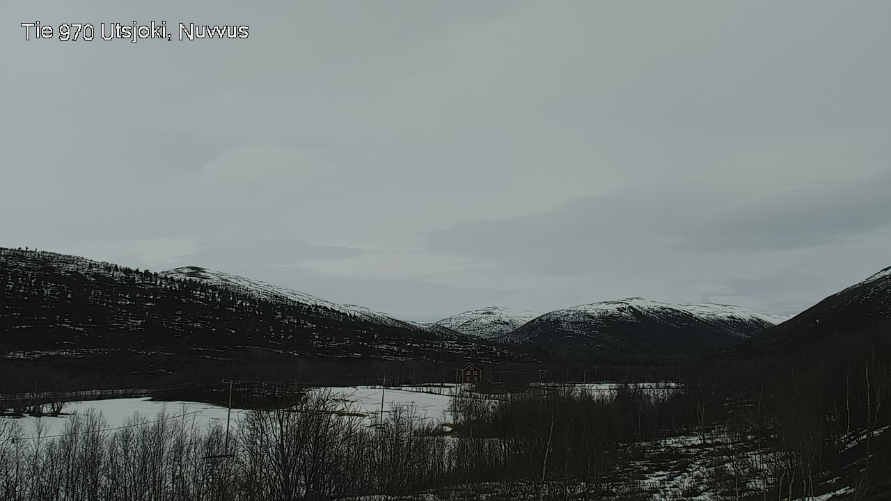 Weather Camera Image Väg 970 Utsjoki, Nuvvus, Utsjoki, Lappi