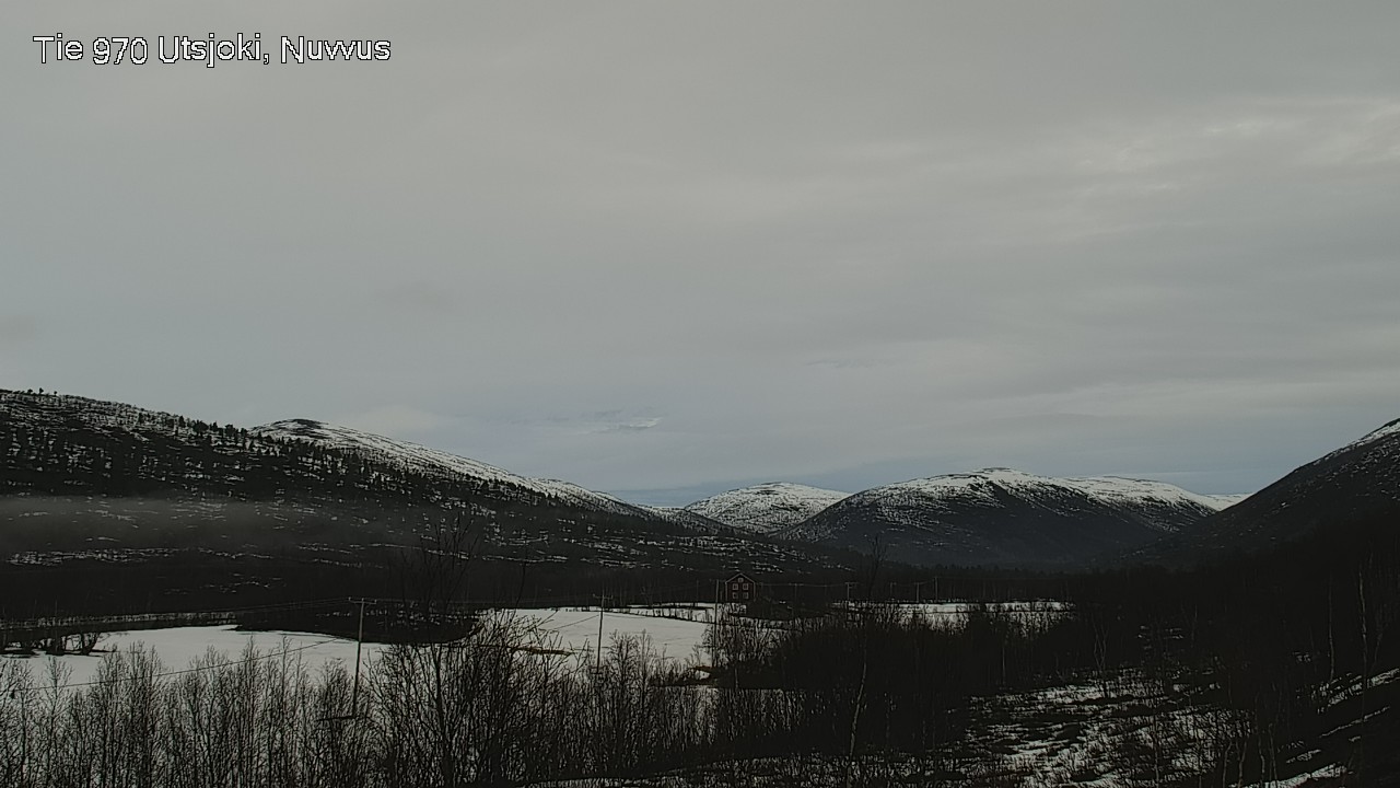 Weather Camera Image Väg 970 Utsjoki, Nuvvus, Utsjoki, Lappi