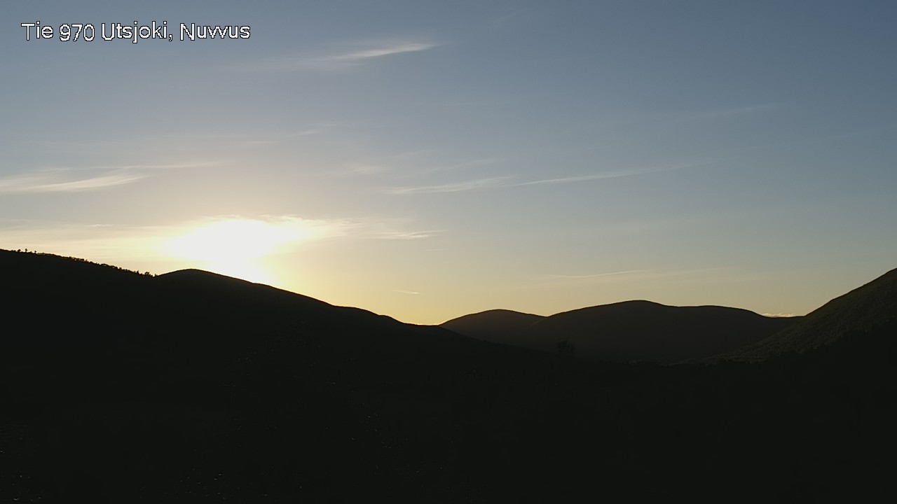 Weather Camera Image Väg 970 Utsjoki, Nuvvus, Utsjoki, Lappi