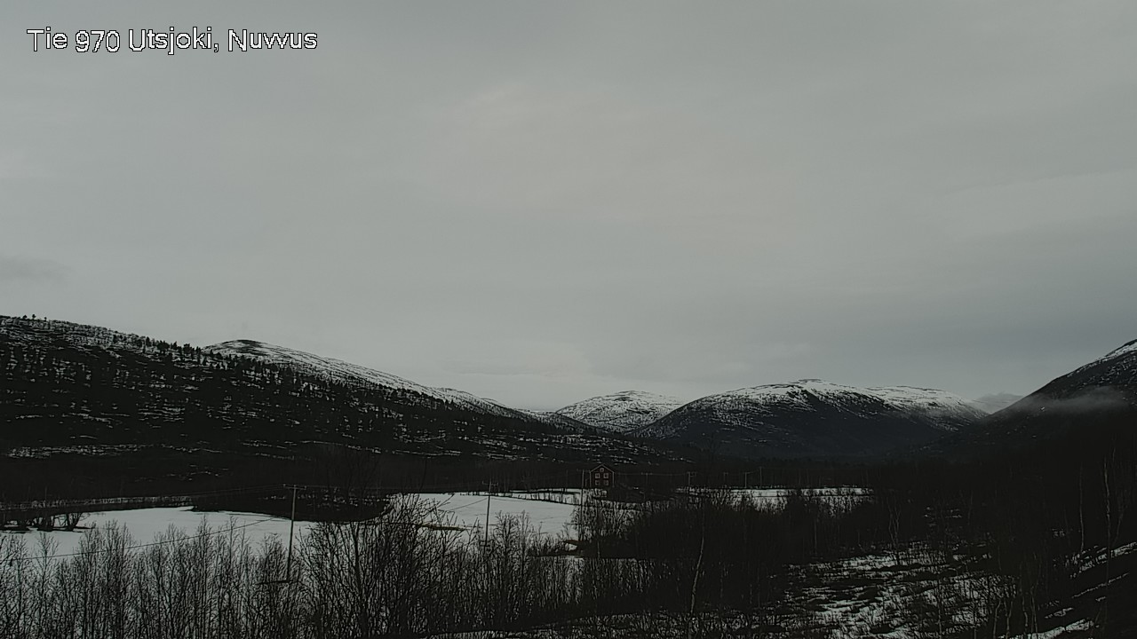 Weather Camera Image Väg 970 Utsjoki, Nuvvus, Utsjoki, Lappi