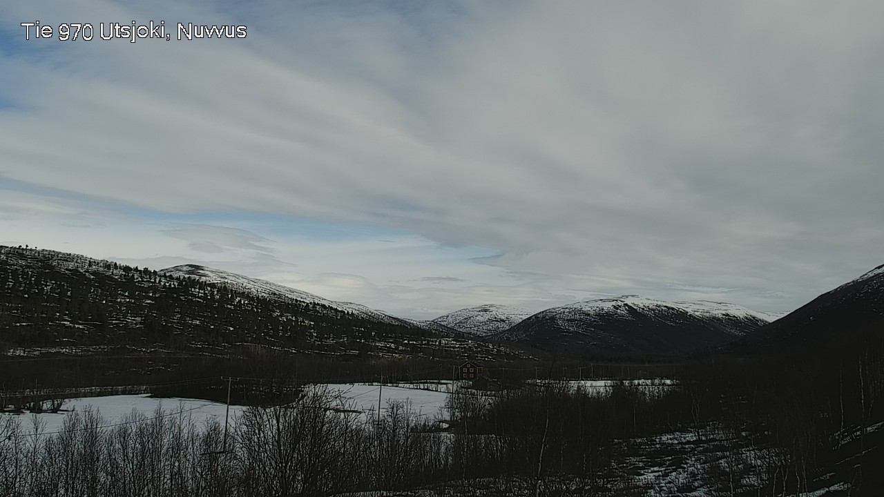 Weather Camera Image Väg 970 Utsjoki, Nuvvus, Utsjoki, Lappi