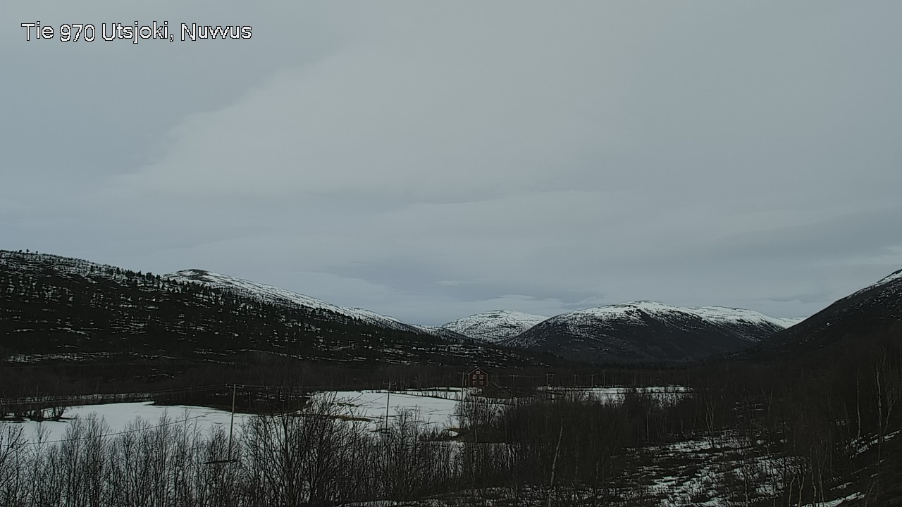 Weather Camera Image Väg 970 Utsjoki, Nuvvus, Utsjoki, Lappi