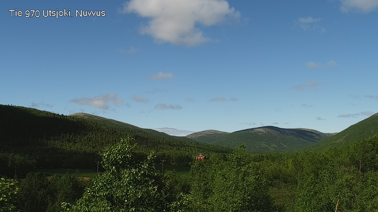 Weather Camera Image Väg 970 Utsjoki, Nuvvus, Utsjoki, Lappi