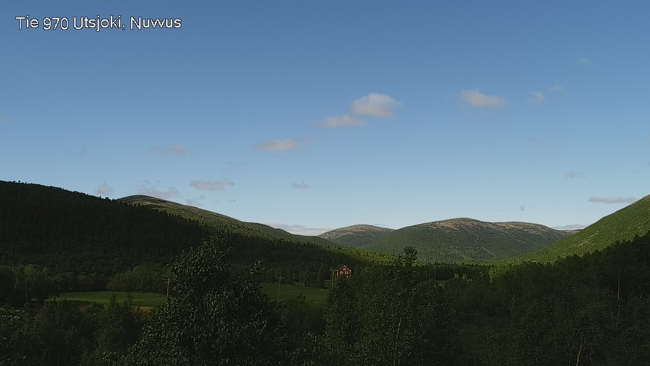 Weather Camera Image Väg 970 Utsjoki, Nuvvus, Utsjoki, Lappi