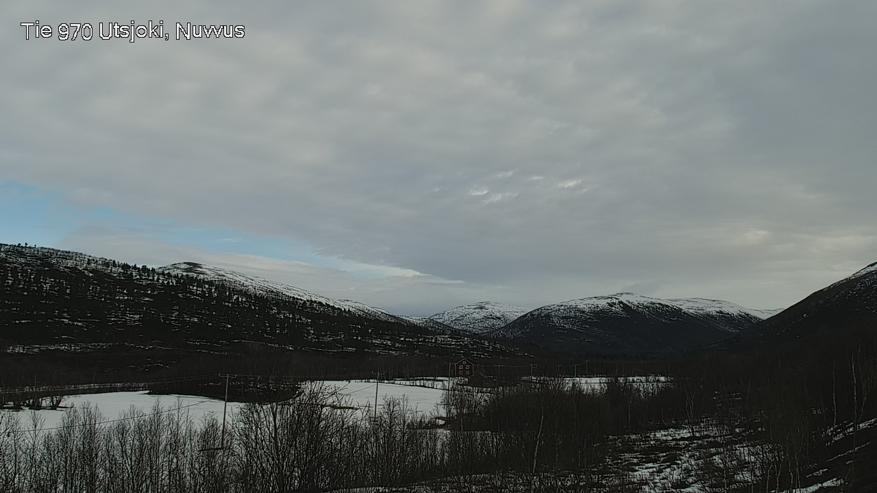 Weather Camera Image Väg 970 Utsjoki, Nuvvus, Utsjoki, Lappi