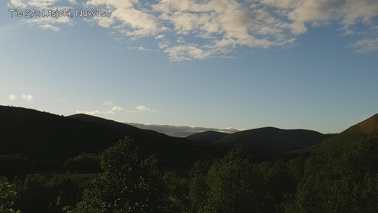 Weather Camera Image Väg 970 Utsjoki, Nuvvus, Utsjoki, Lappi