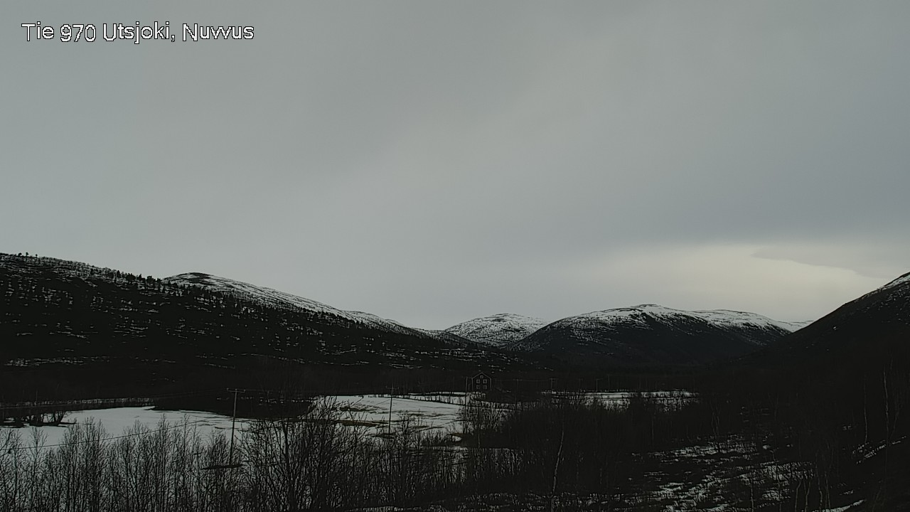 Weather Camera Image Väg 970 Utsjoki, Nuvvus, Utsjoki, Lappi