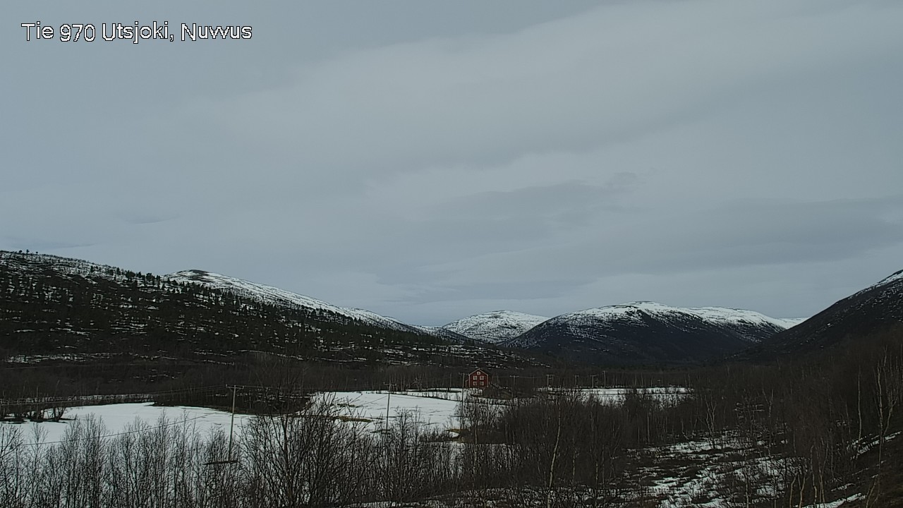 Weather Camera Image Väg 970 Utsjoki, Nuvvus, Utsjoki, Lappi