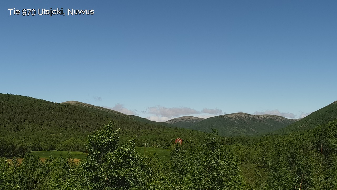 Weather Camera Image Väg 970 Utsjoki, Nuvvus, Utsjoki, Lappi