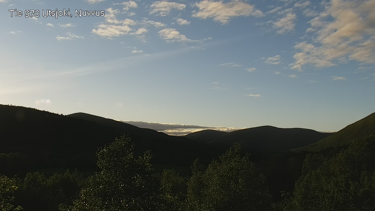 Weather Camera Image Väg 970 Utsjoki, Nuvvus, Utsjoki, Lappi