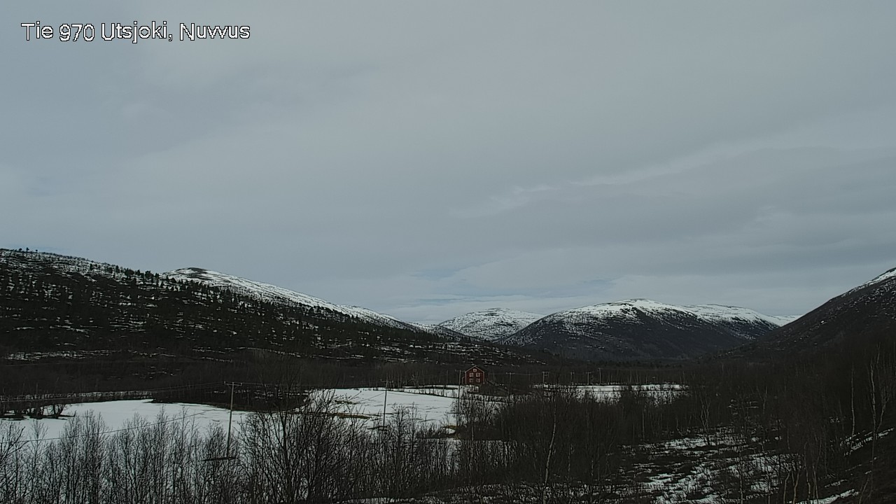 Weather Camera Image Väg 970 Utsjoki, Nuvvus, Utsjoki, Lappi