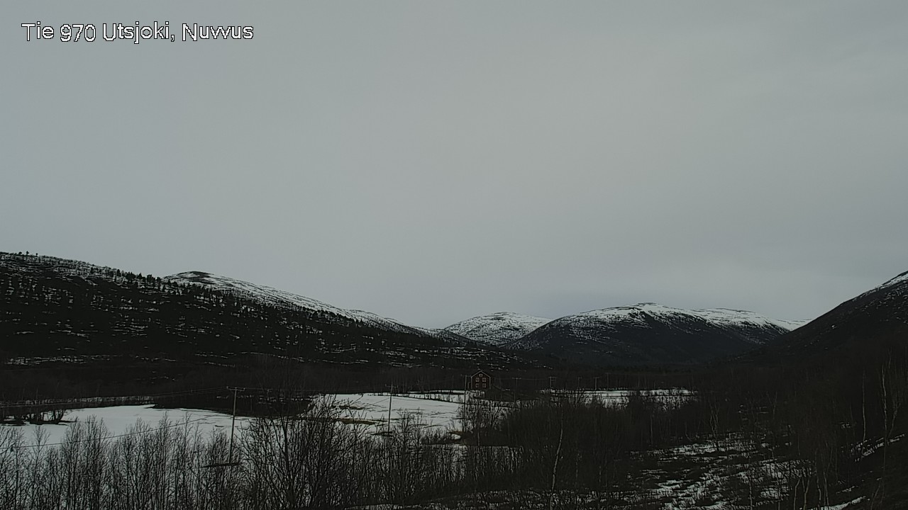 Weather Camera Image Väg 970 Utsjoki, Nuvvus, Utsjoki, Lappi