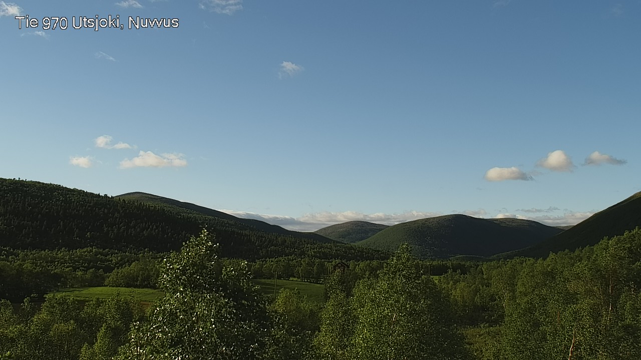 Weather Camera Image Väg 970 Utsjoki, Nuvvus, Utsjoki, Lappi