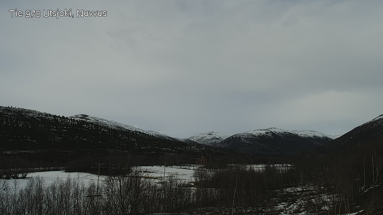 Weather Camera Image Väg 970 Utsjoki, Nuvvus, Utsjoki, Lappi