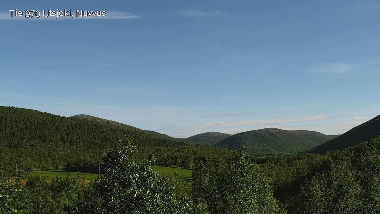 Weather Camera Image Väg 970 Utsjoki, Nuvvus, Utsjoki, Lappi