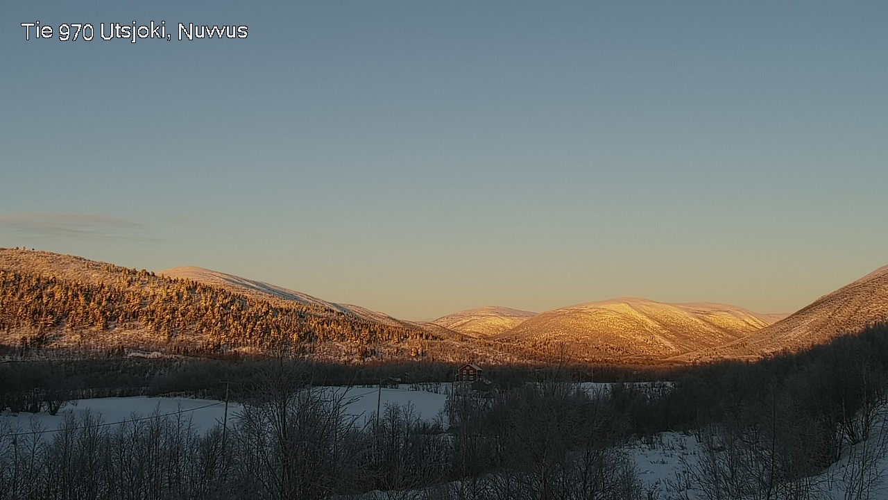 Kelikamerat Kuva Tie 970 Utsjoki, Nuvvus, Utsjoki, Lappi