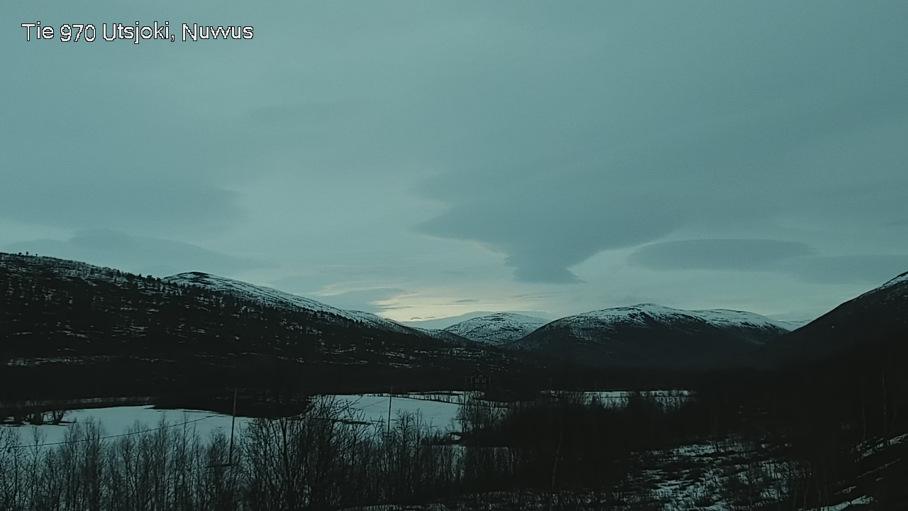 Weather Camera Image Väg 970 Utsjoki, Nuvvus, Utsjoki, Lappi