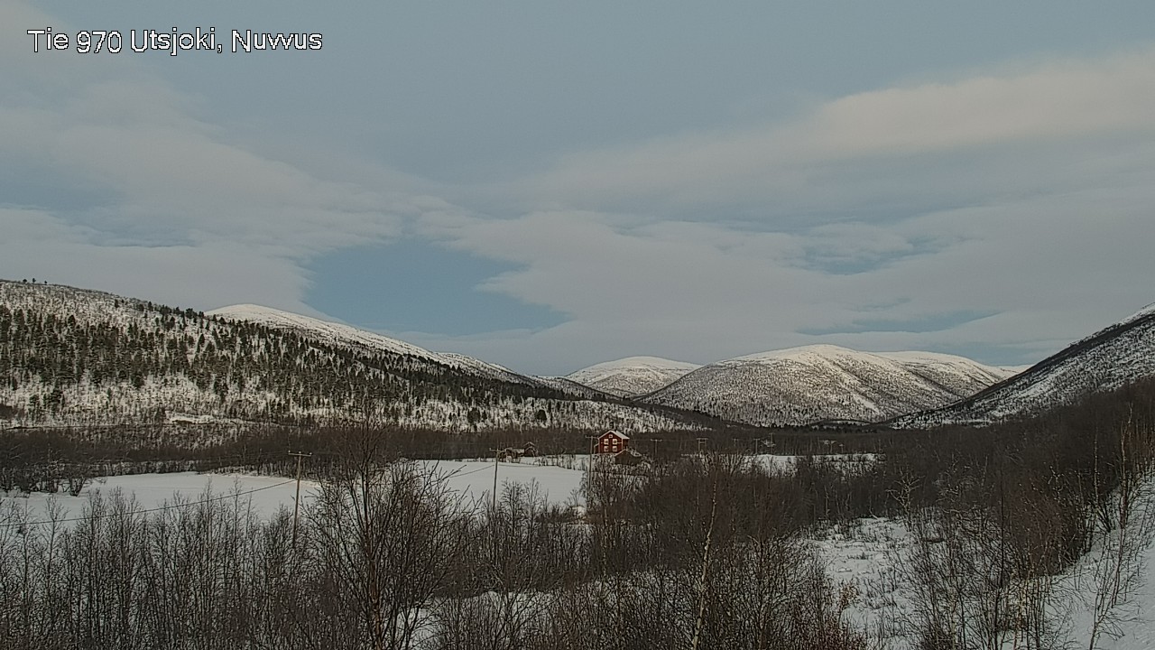 Weather Camera Image Väg 970 Utsjoki, Nuvvus, Utsjoki, Lappi