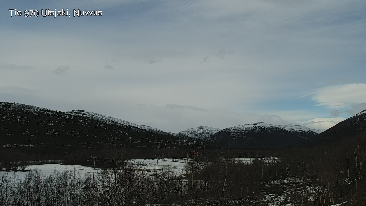 Weather Camera Image Väg 970 Utsjoki, Nuvvus, Utsjoki, Lappi