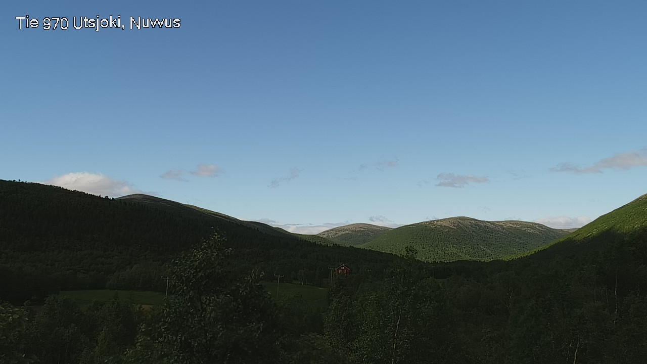 Weather Camera Image Väg 970 Utsjoki, Nuvvus, Utsjoki, Lappi