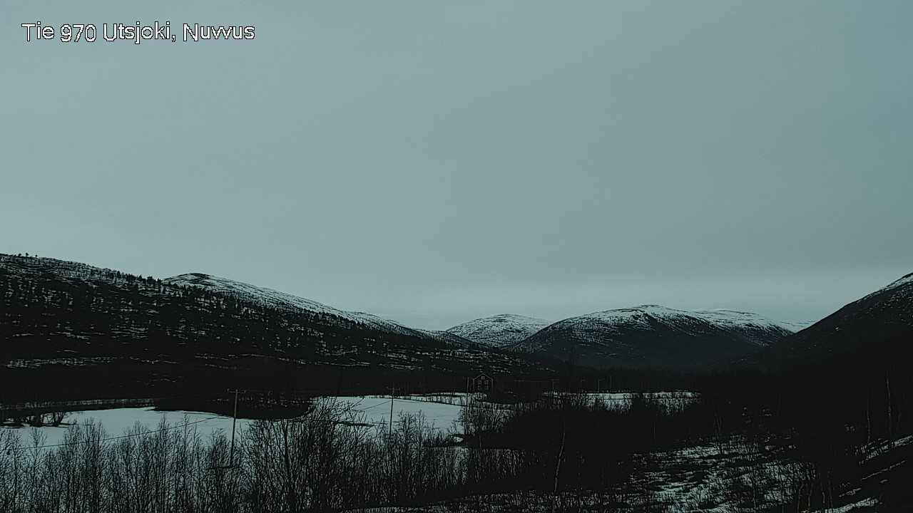 Weather Camera Image Väg 970 Utsjoki, Nuvvus, Utsjoki, Lappi