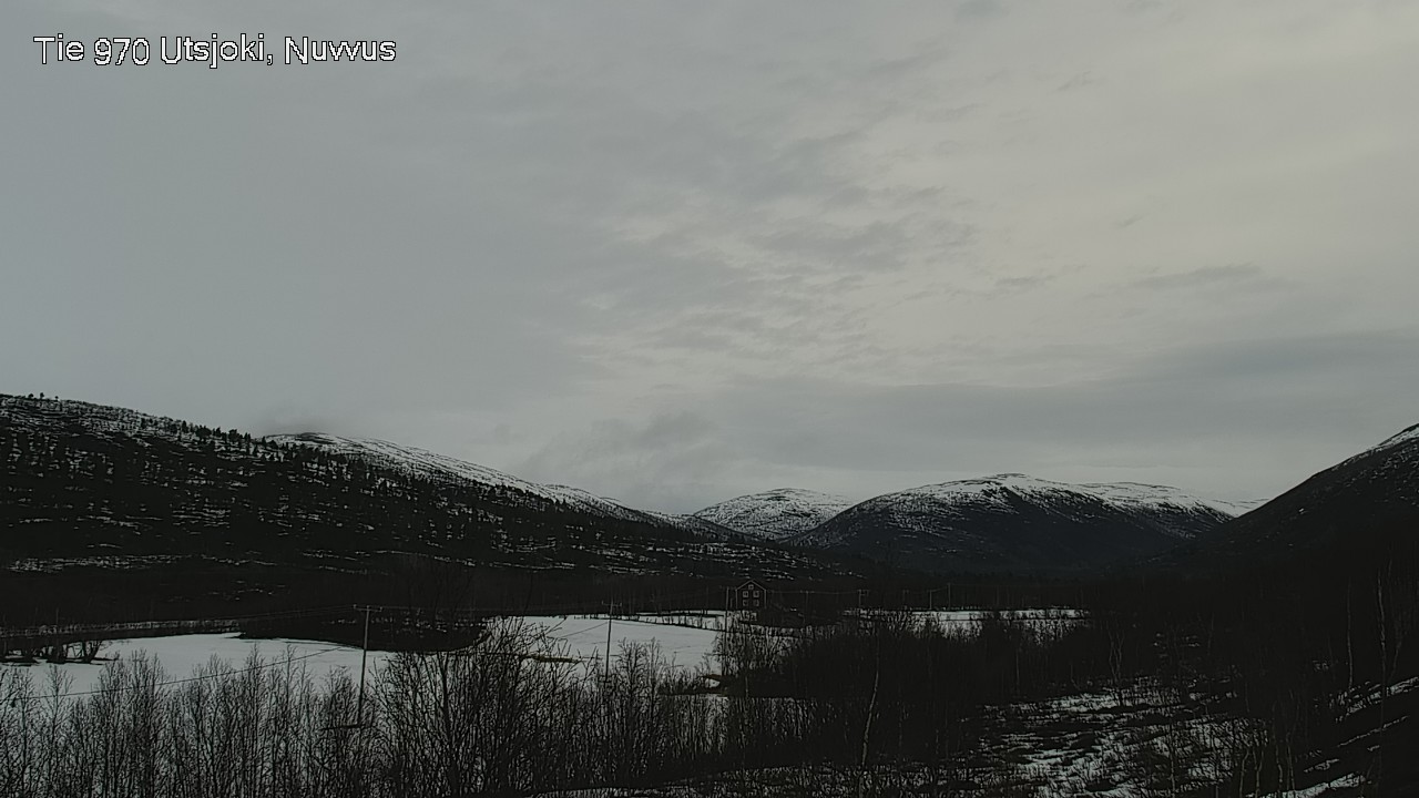 Weather Camera Image Väg 970 Utsjoki, Nuvvus, Utsjoki, Lappi