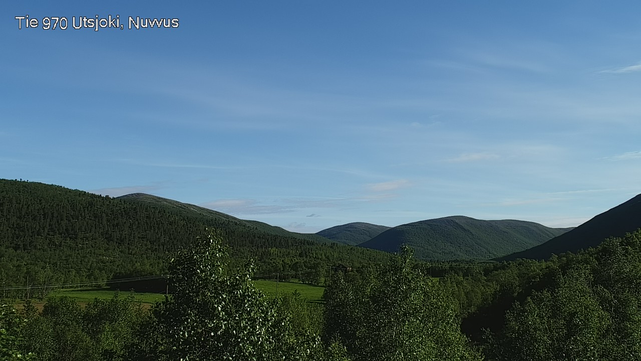 Weather Camera Image Väg 970 Utsjoki, Nuvvus, Utsjoki, Lappi
