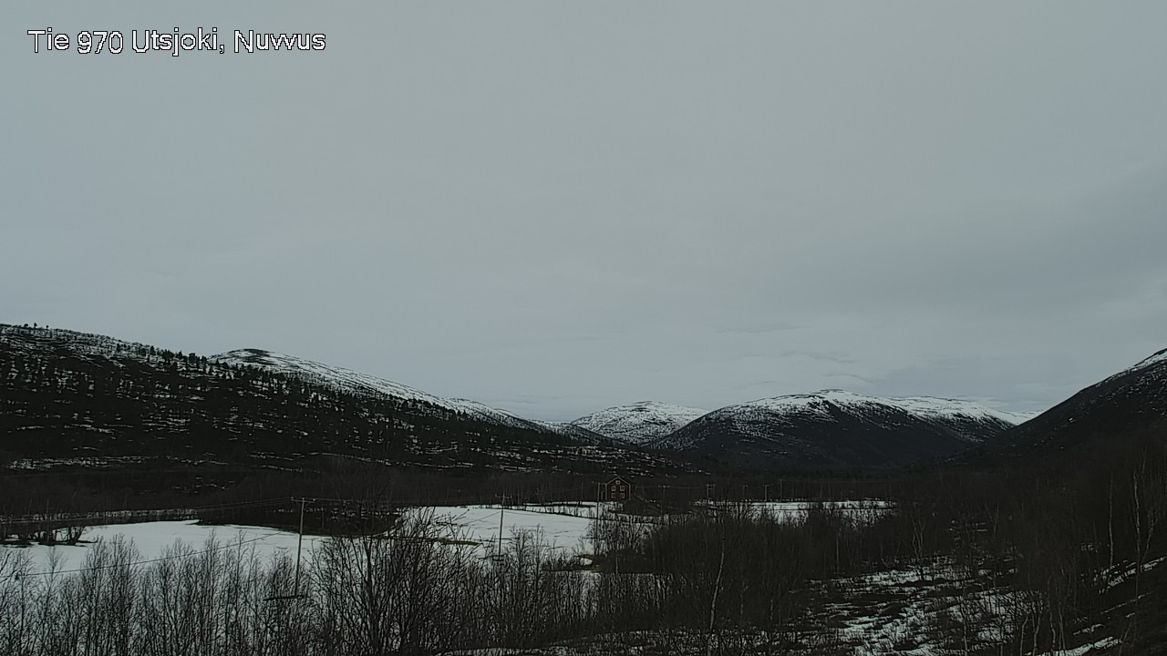Weather Camera Image Väg 970 Utsjoki, Nuvvus, Utsjoki, Lappi