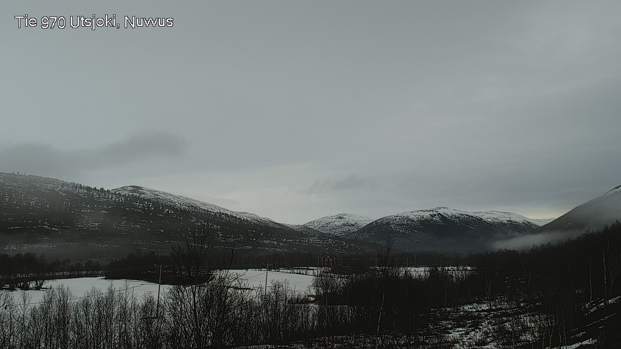 Weather Camera Image Väg 970 Utsjoki, Nuvvus, Utsjoki, Lappi