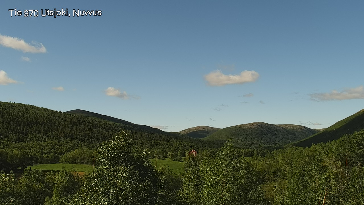 Weather Camera Image Väg 970 Utsjoki, Nuvvus, Utsjoki, Lappi
