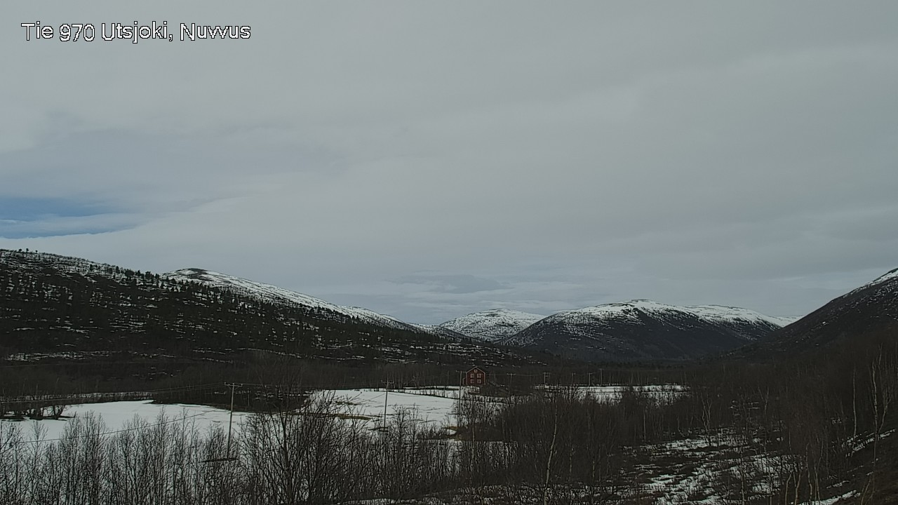 Weather Camera Image Väg 970 Utsjoki, Nuvvus, Utsjoki, Lappi