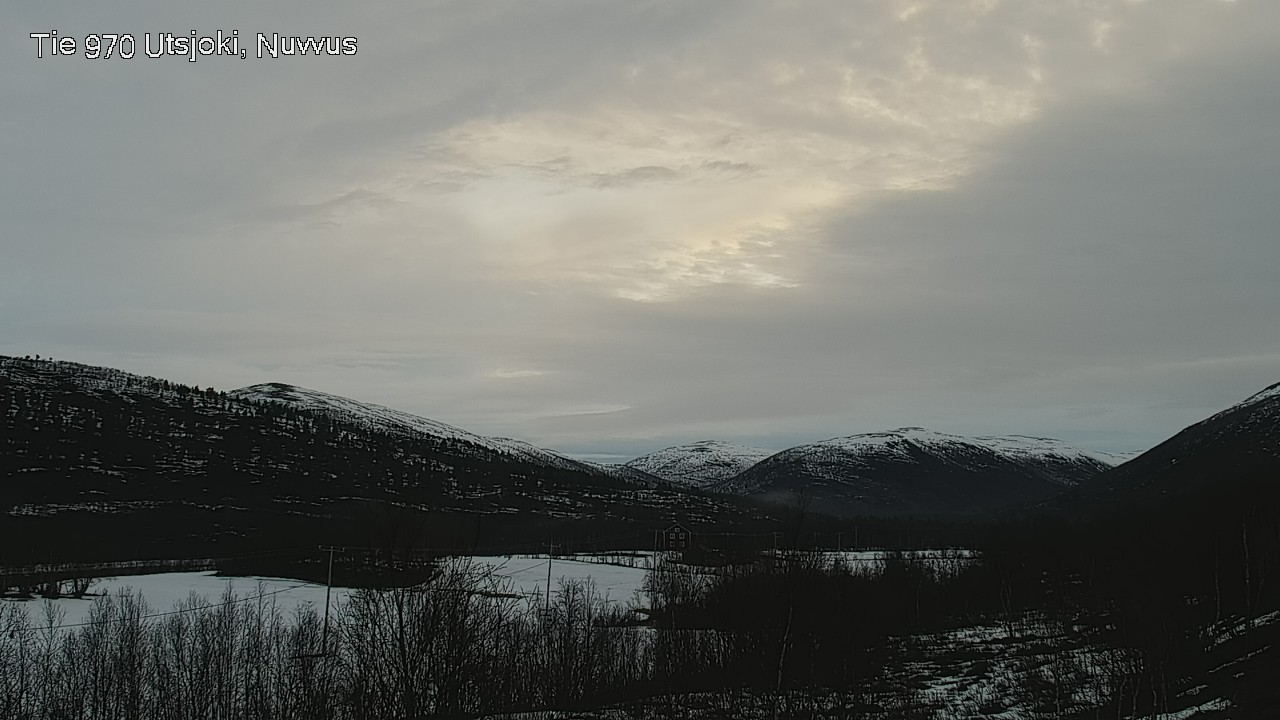 Weather Camera Image Väg 970 Utsjoki, Nuvvus, Utsjoki, Lappi
