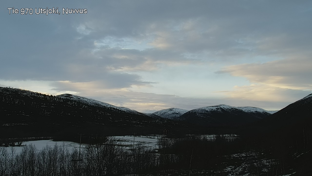 Weather Camera Image Väg 970 Utsjoki, Nuvvus, Utsjoki, Lappi