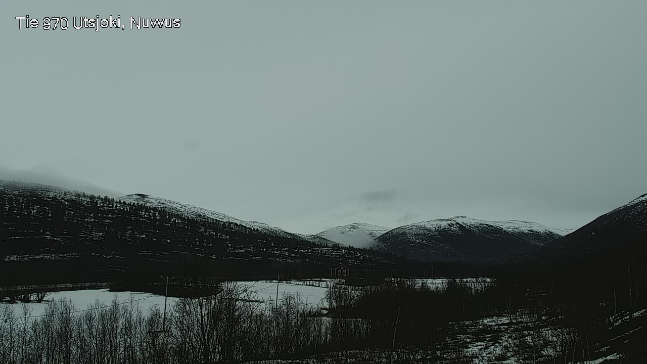 Weather Camera Image Väg 970 Utsjoki, Nuvvus, Utsjoki, Lappi