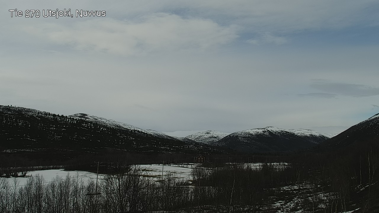 Weather Camera Image Väg 970 Utsjoki, Nuvvus, Utsjoki, Lappi