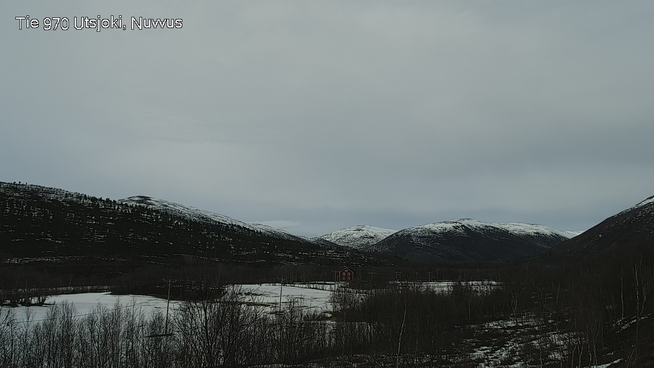 Weather Camera Image Väg 970 Utsjoki, Nuvvus, Utsjoki, Lappi