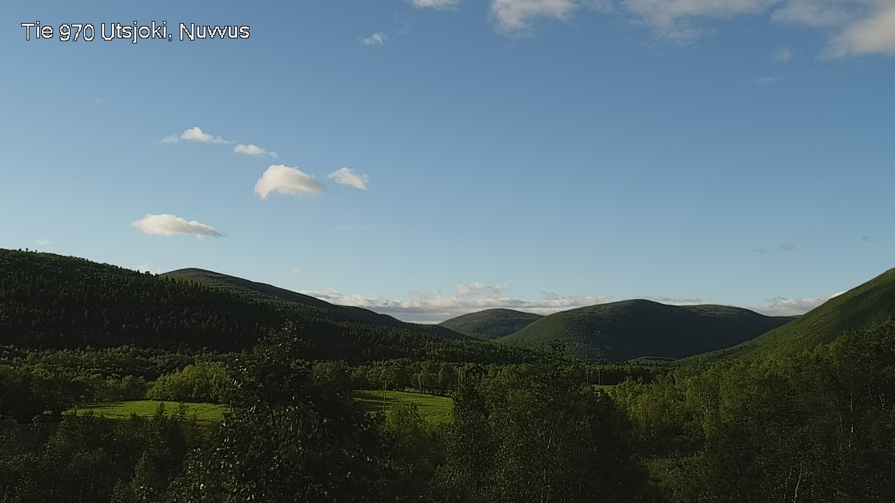 Weather Camera Image Väg 970 Utsjoki, Nuvvus, Utsjoki, Lappi