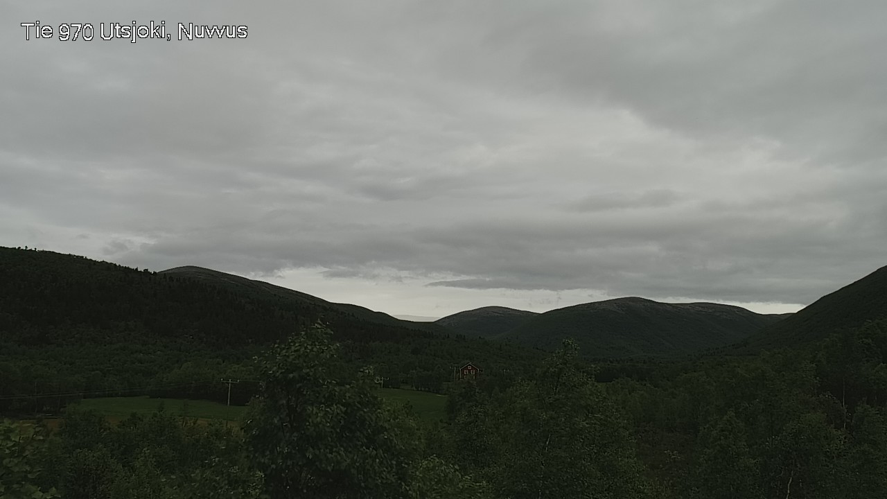 Weather Camera Image Väg 970 Utsjoki, Nuvvus, Utsjoki, Lappi