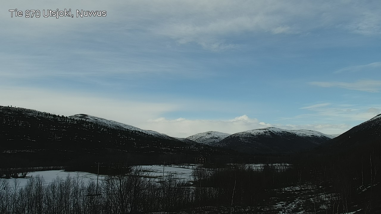 Weather Camera Image Väg 970 Utsjoki, Nuvvus, Utsjoki, Lappi