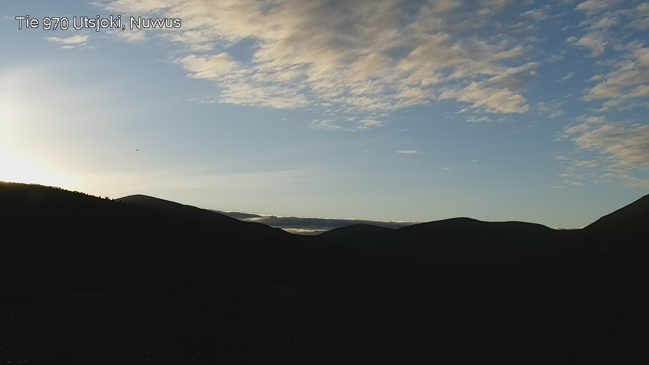 Weather Camera Image Väg 970 Utsjoki, Nuvvus, Utsjoki, Lappi