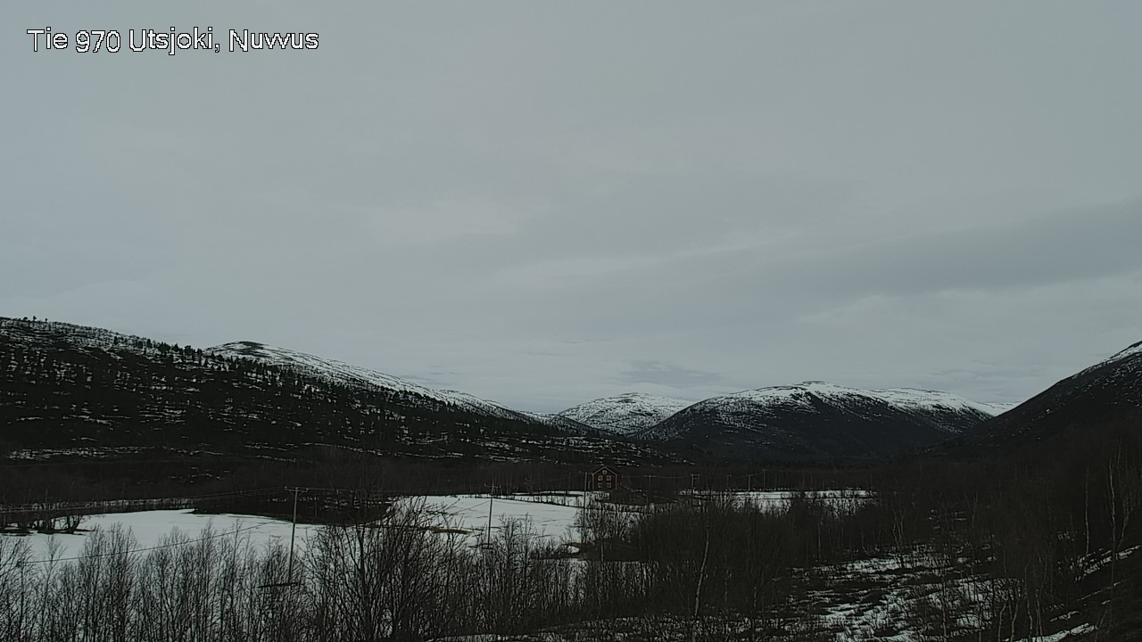 Weather Camera Image Väg 970 Utsjoki, Nuvvus, Utsjoki, Lappi